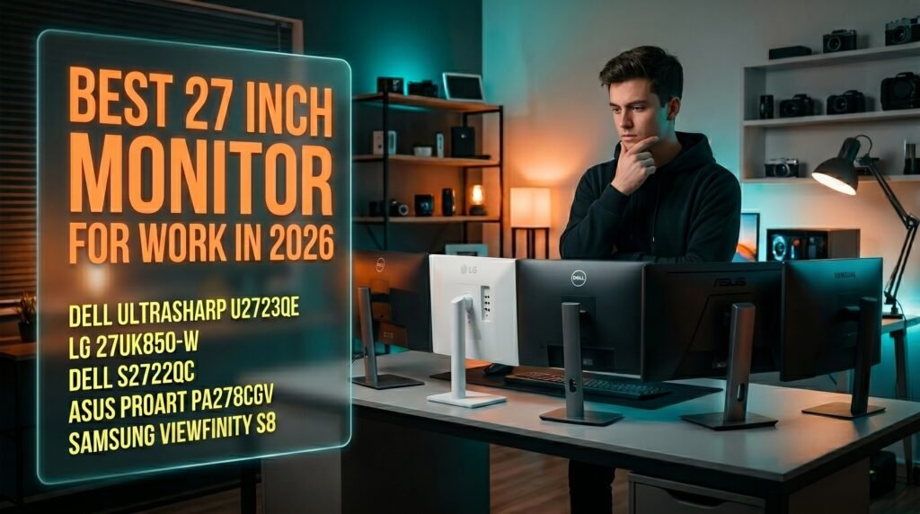 Best 27 Inch Monitor for Work in 2026 home office desk setup