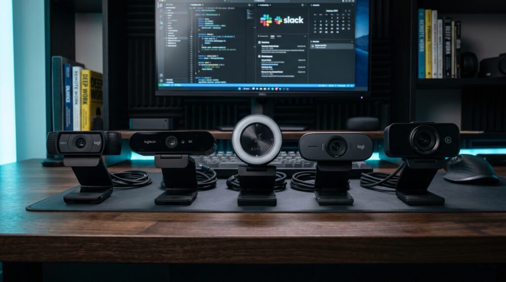 best webcam for home office 2026 desk setup