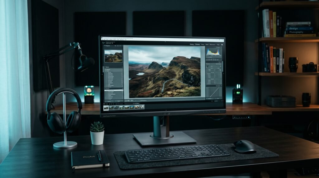 best monitor for eye strain 2026 flicker free IPS desk