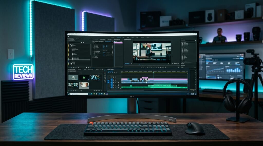 best ultrawide monitor for productivity on modern desk setup