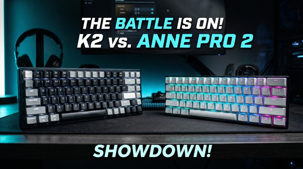 Keychron K2 vs Anne Pro 2 mechanical keyboard comparison 2026
