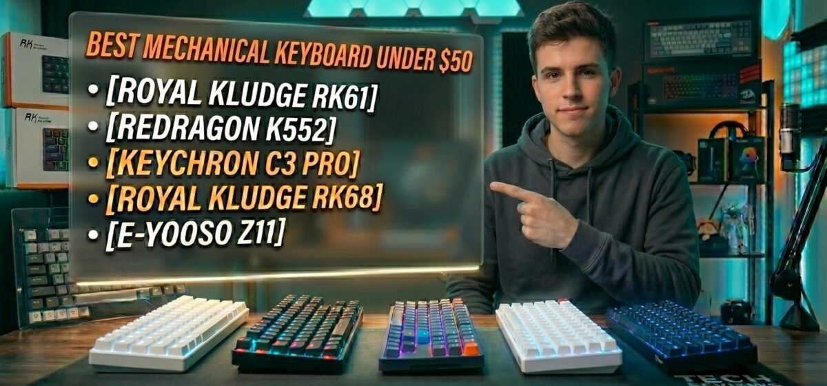 Best Mechanical Keyboard Under $50 in 2026
