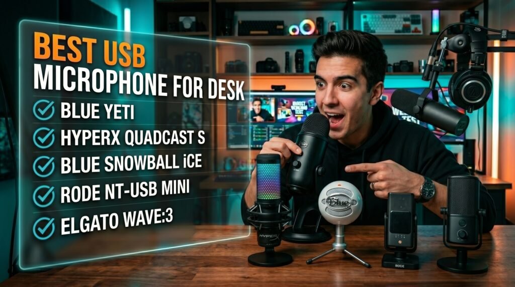 Best USB Microphone for Desk in 2026 home office setup