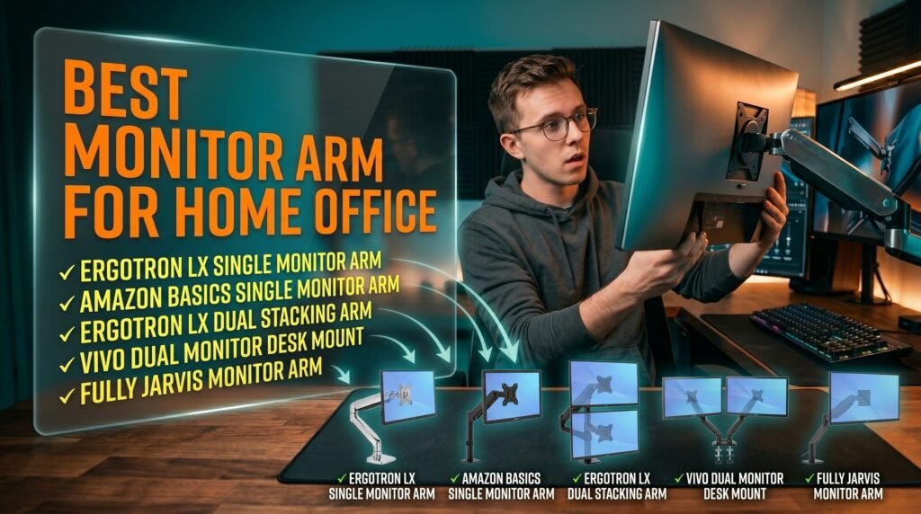 Is a Monitor Arm Worth It in 2026?ergotron desk setup