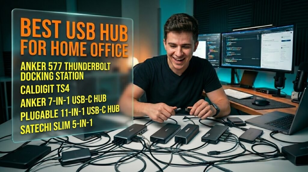 Best USB Hub for Home Office in 2026 desk connectivity docking station