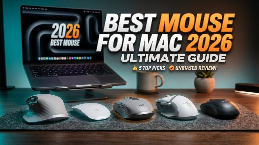 Best Mouse for Mac in 2026 logitech apple desk setup