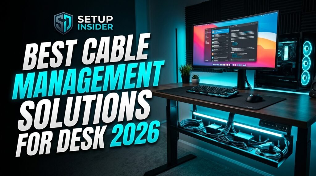 Best Cable Management Solutions for Desk in 2026