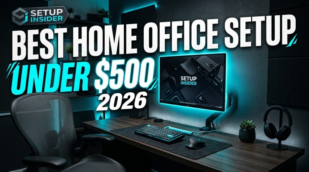 Best Home Office Setup Under $500 in 2026 complete build