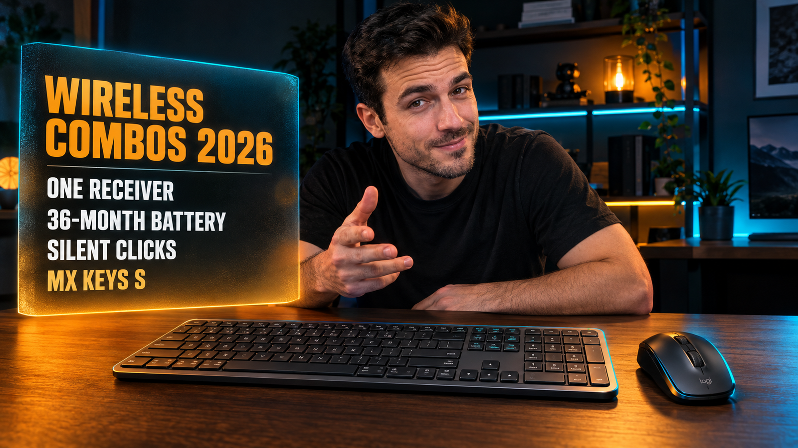 Best wireless keyboard and mouse combo for home office desk